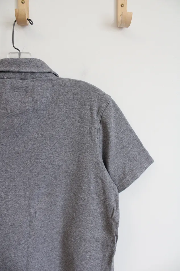 Earrings Goodfellow Goodfellow Co Standard Fit Gray Polo Shirt M