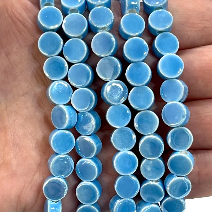 Earrings Hand Made Ceramic Cube Beads 8mm Flat Round Ceramic Beads 18 Beads in a pack Peppy Beads Earrings Hand Made Ceramic Cube Beads 8mm Flat Round Ceramic Beads 18 Beads in a pack Peppy Beads