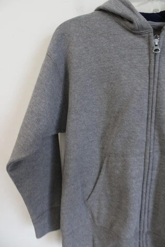 Earrings Hanes Hanes ComfortBlend Soft Sweats Gray Zip Up Hoodie Youth S 8