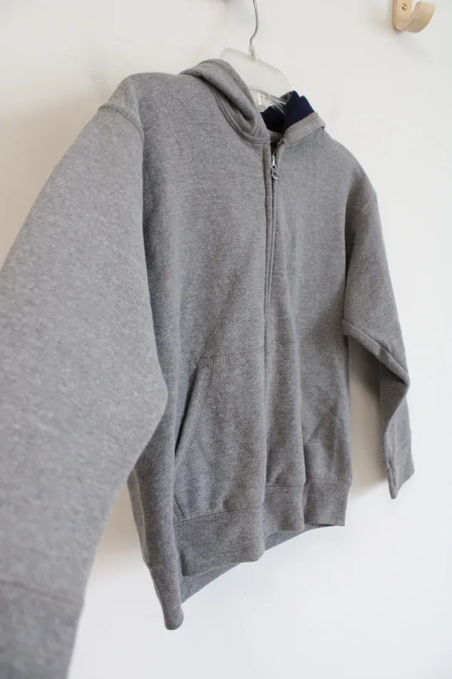 Earrings Hanes Hanes ComfortBlend Soft Sweats Gray Zip Up Hoodie Youth S 8