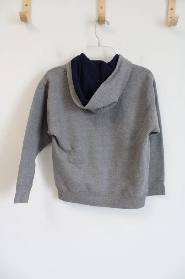 Earrings Hanes Hanes ComfortBlend Soft Sweats Gray Zip Up Hoodie Youth S 8