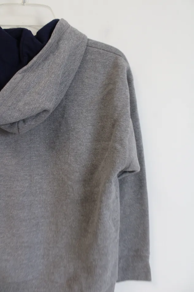Earrings Hanes Hanes ComfortBlend Soft Sweats Gray Zip Up Hoodie Youth S 8