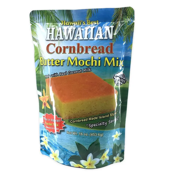 Earrings Hawaiis Best Cornbread Butter Mochi Mix 15 oz MULVADI