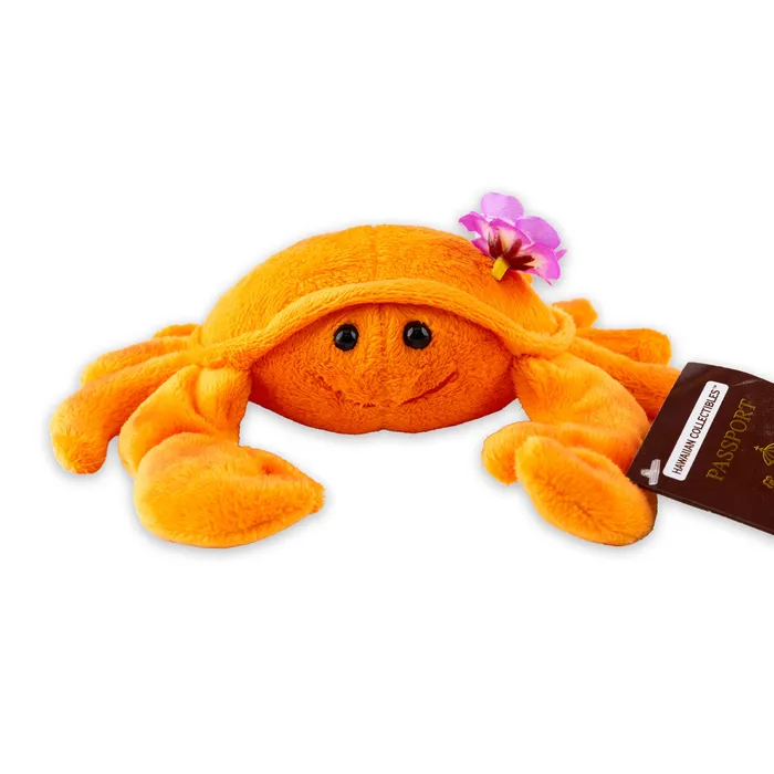 Earrings ISLANDERGRP Hawaiian Collectables Crab Plush Toy