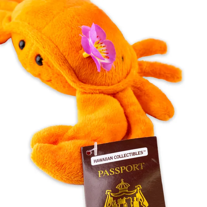 Earrings ISLANDERGRP Hawaiian Collectables Crab Plush Toy