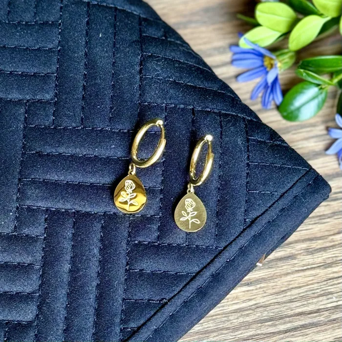 Earrings iszi ONLINE Flower Pendant Earrings