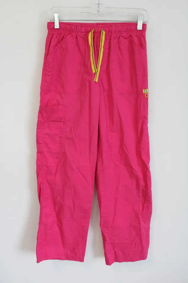 Earrings Jubilee Thrift Hot Pink Scrub Pants XS