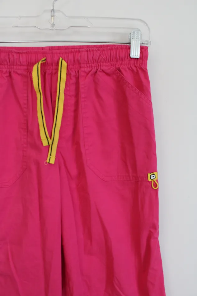 Earrings Jubilee Thrift Hot Pink Scrub Pants XS