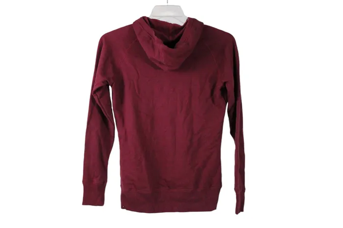 Earrings Jubilee Thrift Maroon VNeck Hoodie S