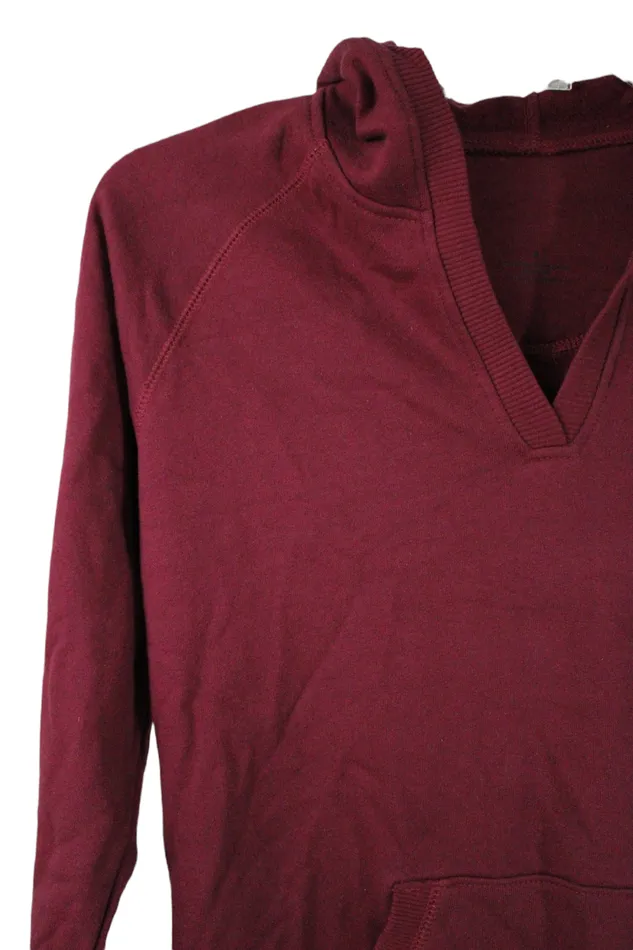 Earrings Jubilee Thrift Maroon VNeck Hoodie S