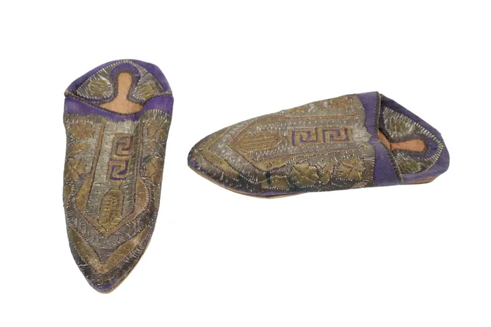 Earrings Jubilee Thrift Souvenir Slippers From North Africa WWII