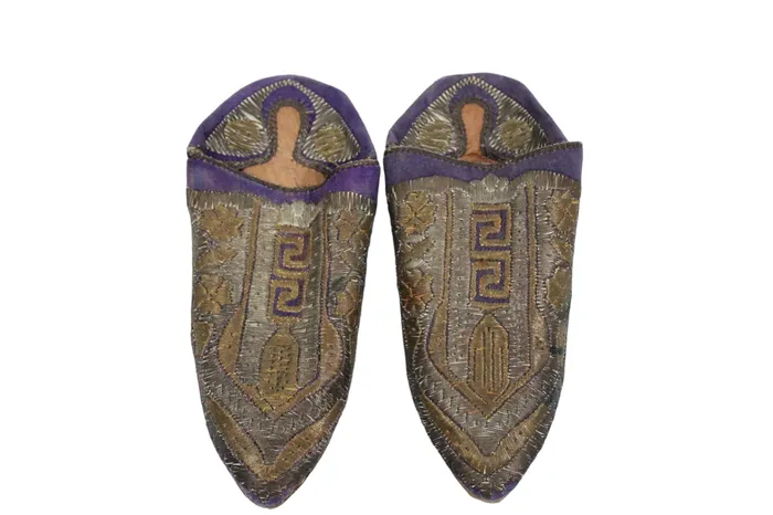 Earrings Jubilee Thrift Souvenir Slippers From North Africa WWII