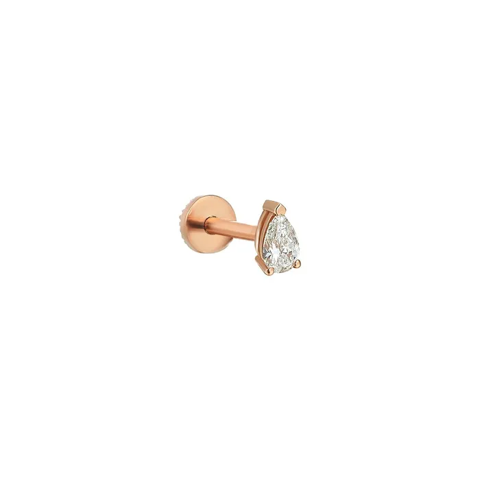 Earrings Kismet by Milka Midi Teardrop Piercing