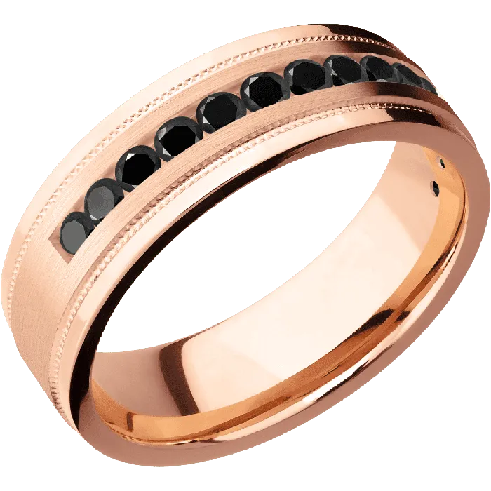 Earrings Lashbrook 18K Rose Gold Satin Polish Finish