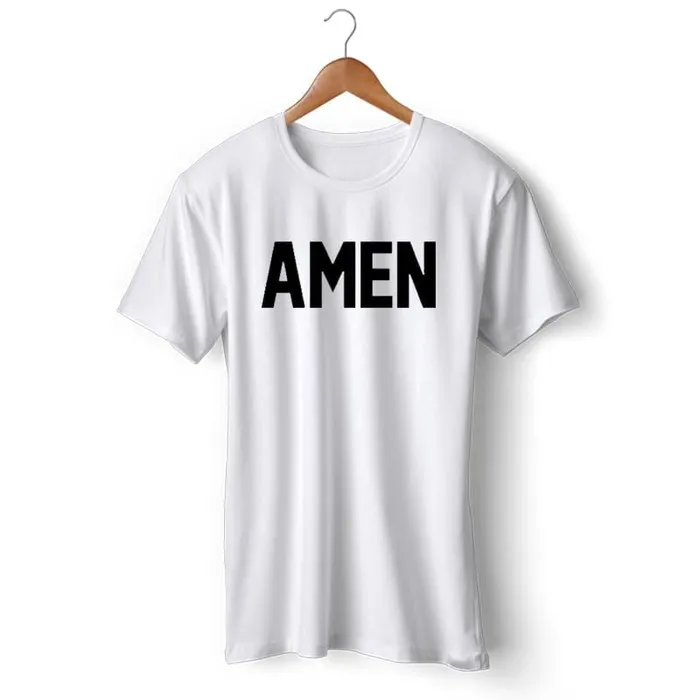 Earrings Lords Guidance Christian TShirt br Amen