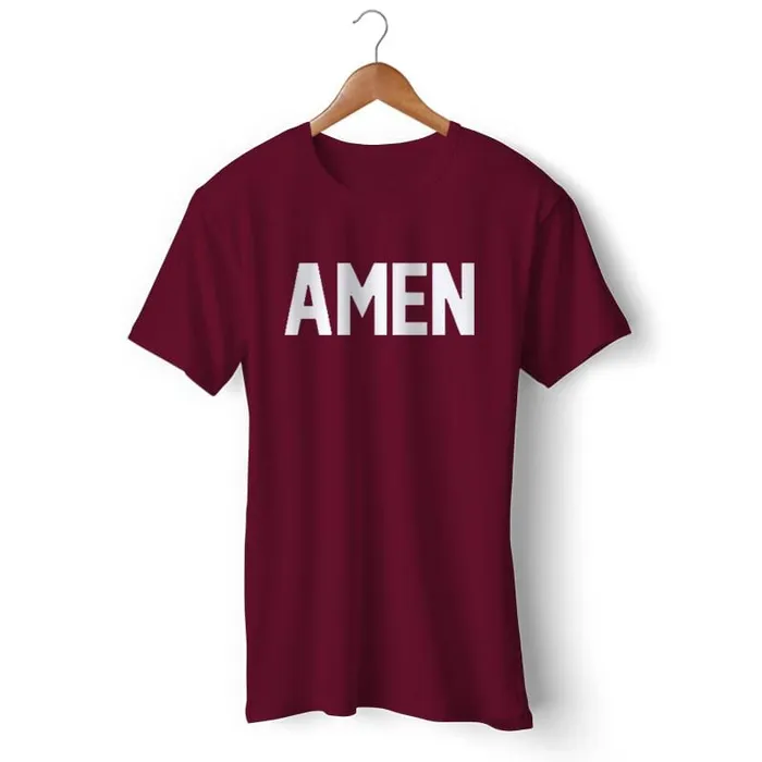 Earrings Lords Guidance Christian TShirt br Amen