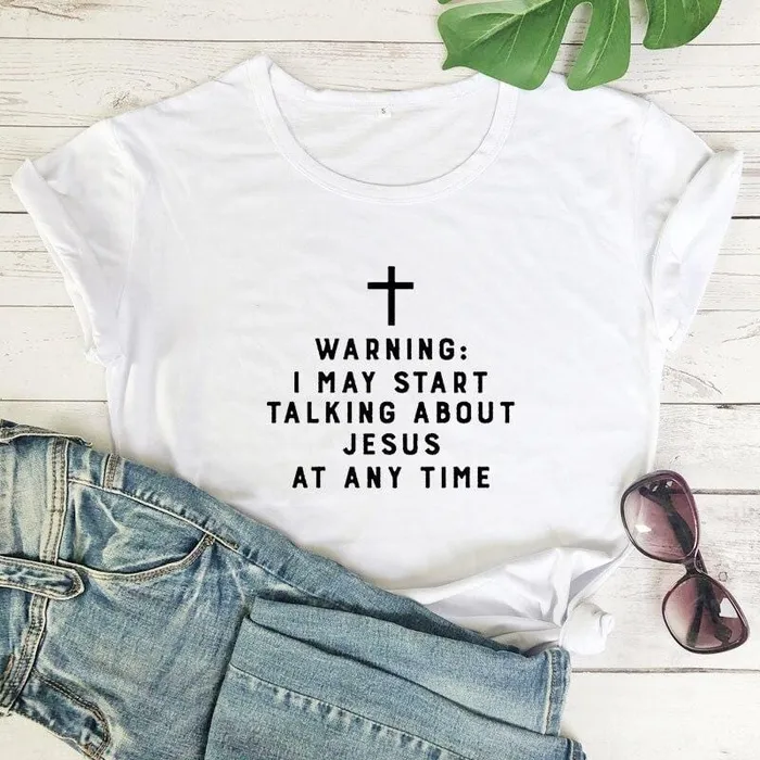 Earrings Lords Guidance Christian TShirt br I May Start Talking About Jesus