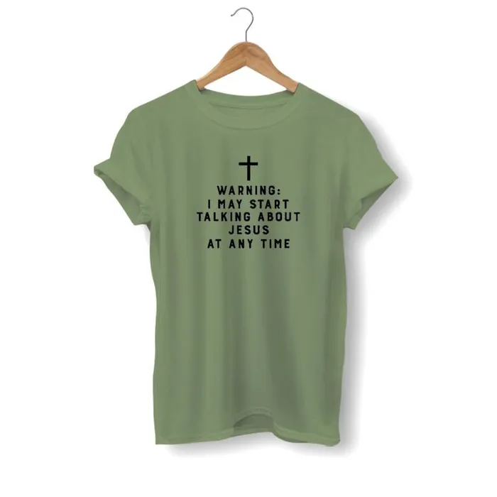 Earrings Lords Guidance Christian TShirt br I May Start Talking About Jesus