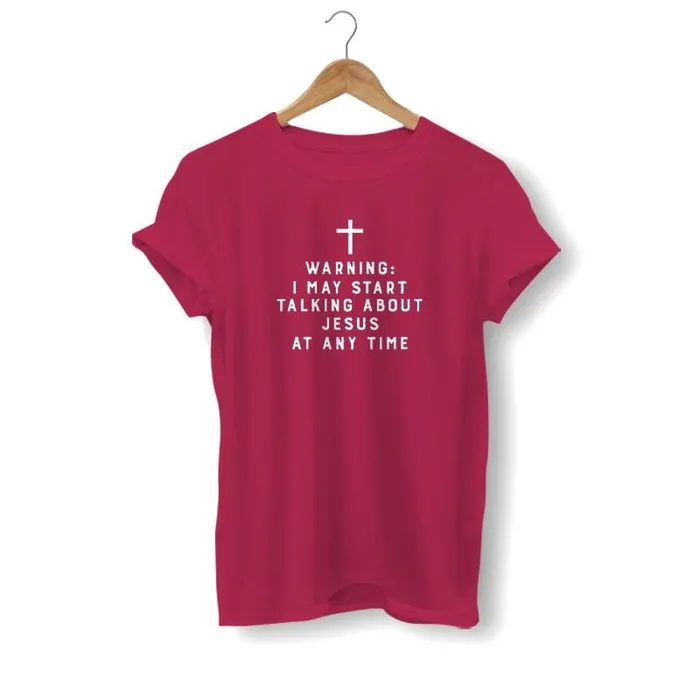 Earrings Lords Guidance Christian TShirt br I May Start Talking About Jesus