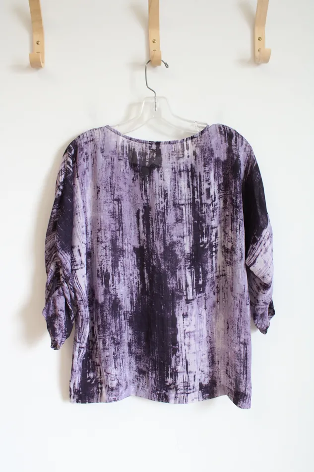 Earrings Michael Kors Purple Patterned Top S Michael Kors