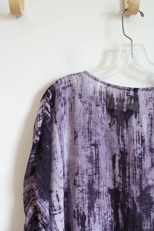 Earrings Michael Kors Purple Patterned Top S Michael Kors