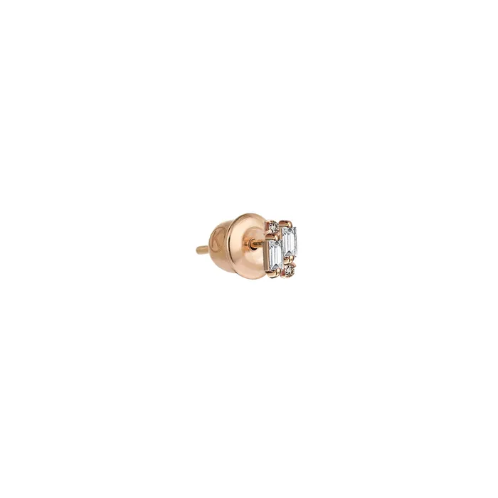 Earrings Mosaic Baguette Stud Earring Kismet by Milka
