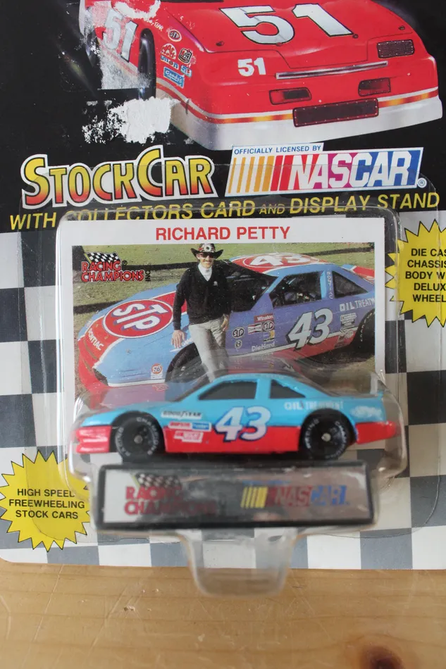 Earrings Nascar Vintage Nascar Racing Champions Richard Petty 43 Stock Car Display Stand Earrings Nascar Vintage Nascar Racing Champions Richard Petty 43 Stock Car Display Stand