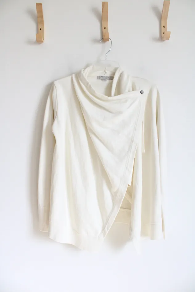 Earrings NEW All Saints Cream Ivy Drape Cardigan S All Saints