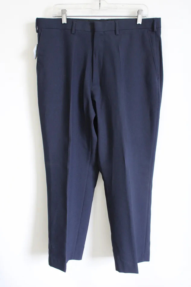 Earrings NEW Haband Executive Division Navy Dress Pants 36S Haband