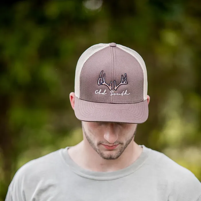 Earrings Old South Apparel Deer Antlers Trucker Hat