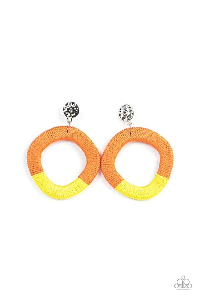 Earrings Paparazzi Accessories Thats a WRAPAROUND Multi