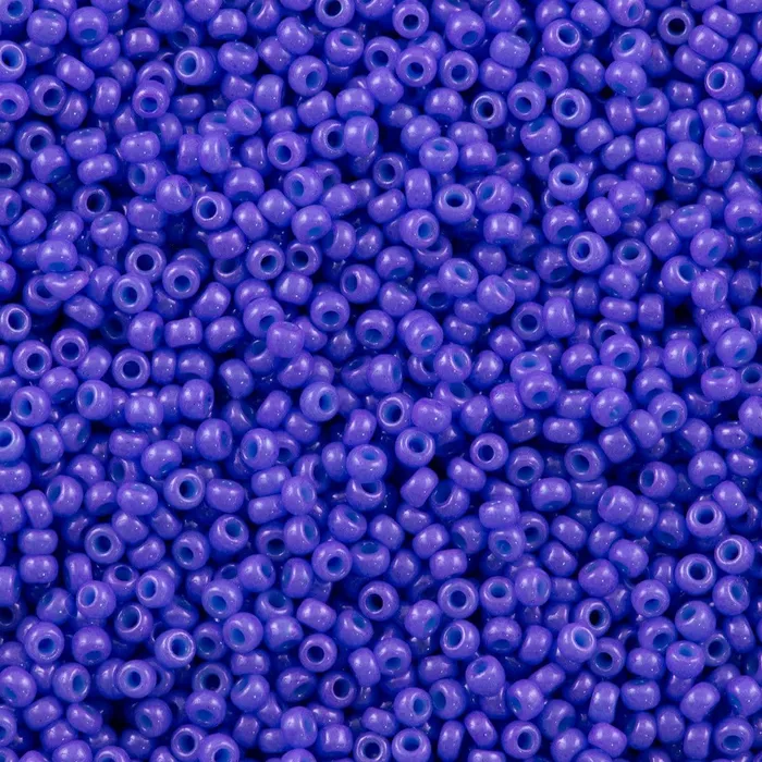 Earrings Peppy Beads Miyuki Seed Beads 80 Opaque Purple 1477