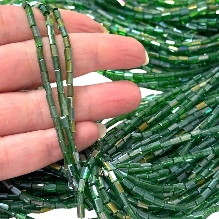 Earrings Peppy Beads New Crystal Faceted Cuboid Beads45x25x25mm 95 pcs