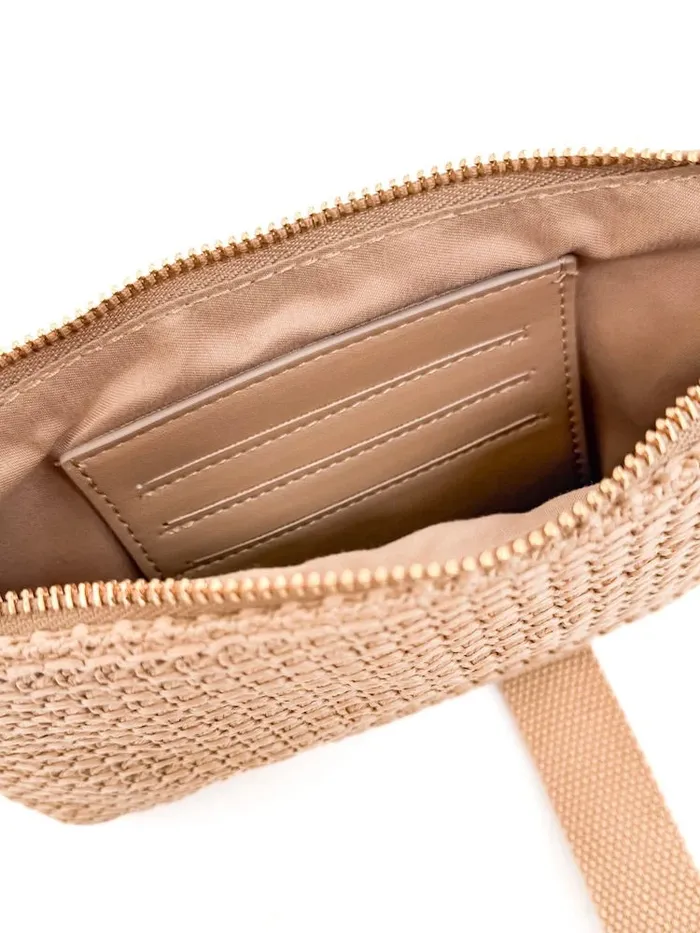 Earrings Pretty Simple Rome Raffia Clutch