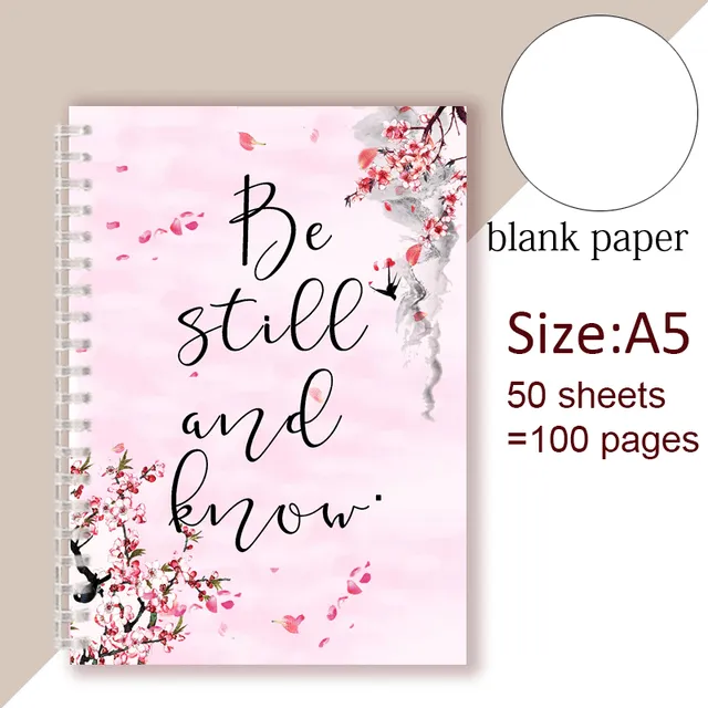 Earrings Psalm 4610 Bible Verse Christian A5 Notebook Lords Guidance