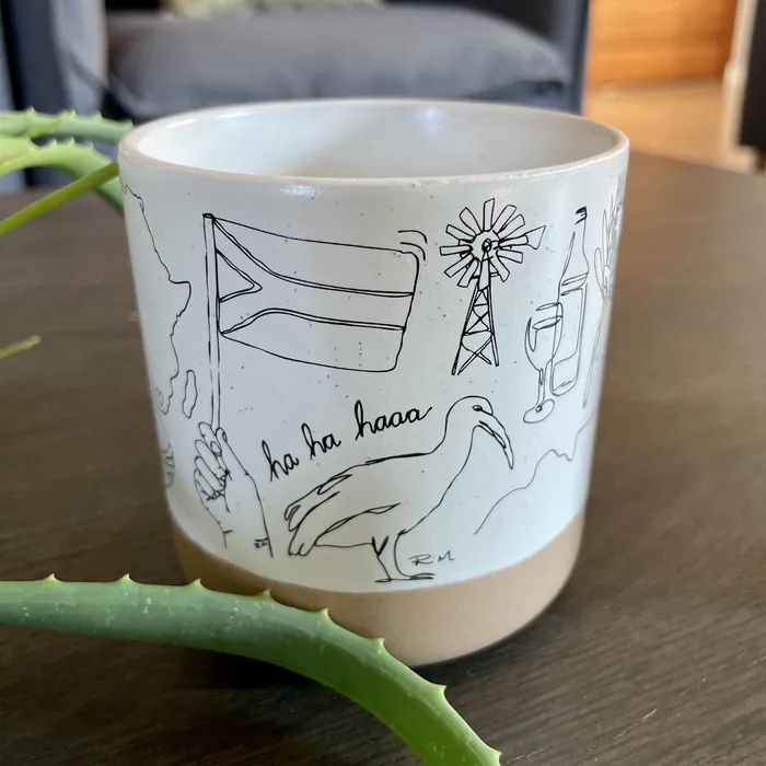 Earrings Riana Mostert South Africa Mug
