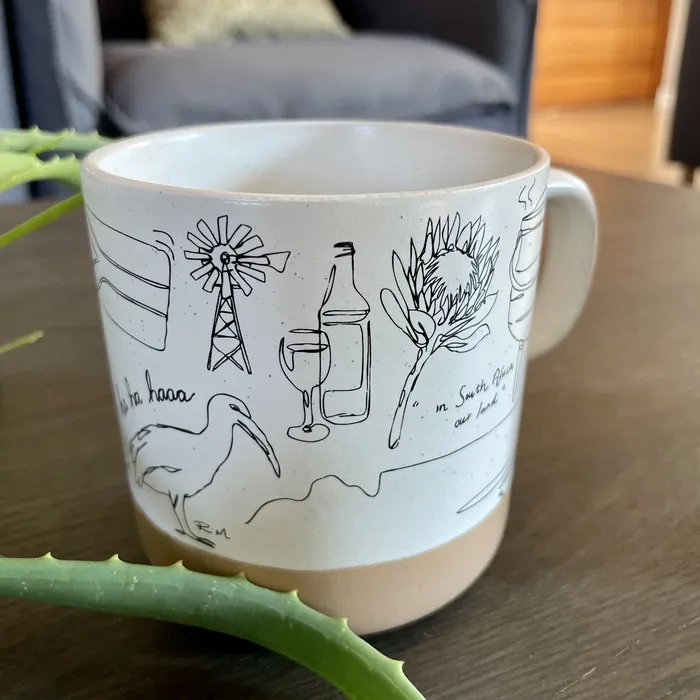 Earrings Riana Mostert South Africa Mug