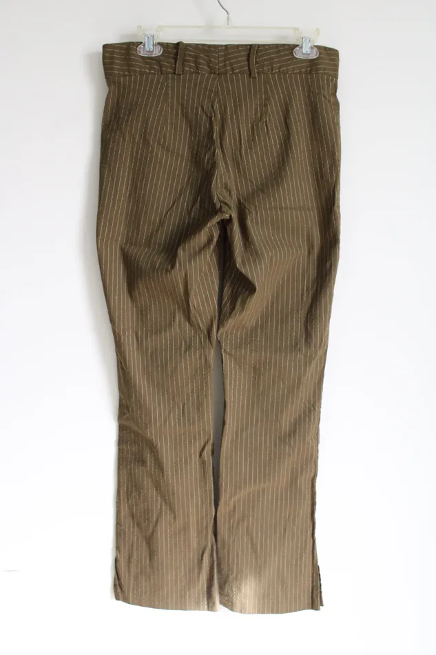 Earrings Rue 21 Rue21 Green Striped Trouser Pant 910