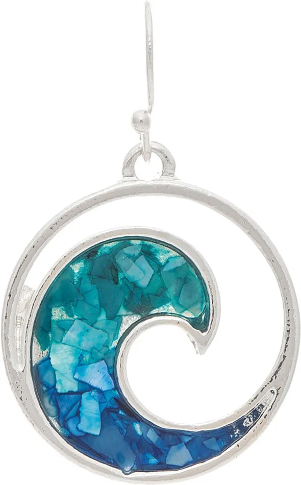 Earrings Silver Bluewater Rip curl Earring RAINJEWELRY