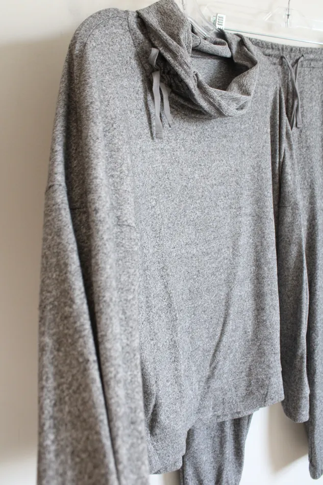 Earrings St Johns Bay St Johns Bay Gray Heathered Lounge Set L