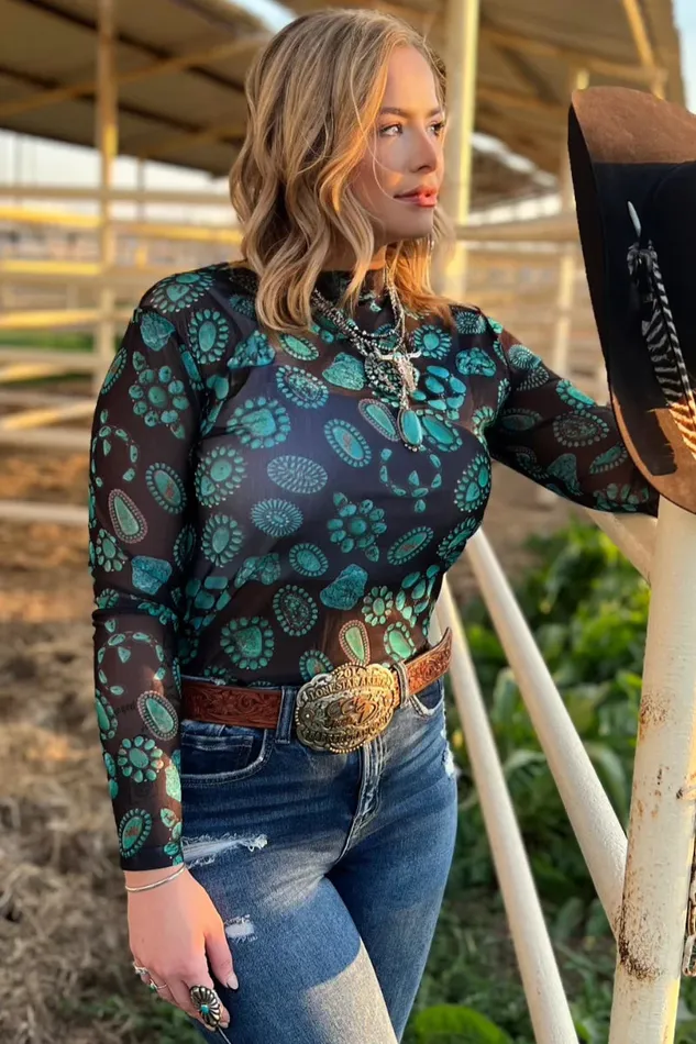 Earrings STERLING KREEK FOREVER IN TURQUOISE TOP