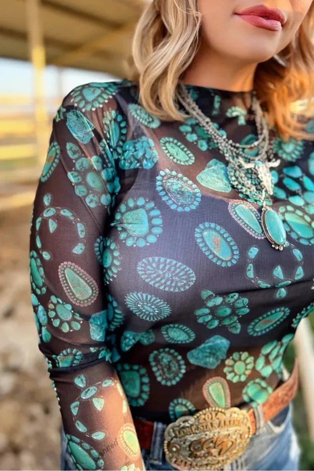 Earrings STERLING KREEK FOREVER IN TURQUOISE TOP