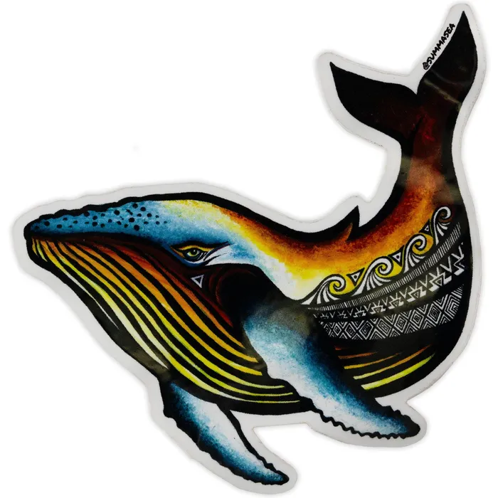 Earrings SUMMASEA Whale Sticker