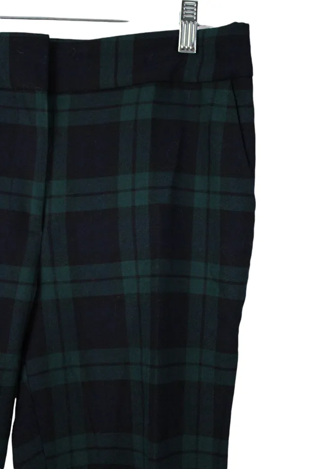 Earrings Talbots Hampshire Ankle Plaid Pant Size 6 Talbots