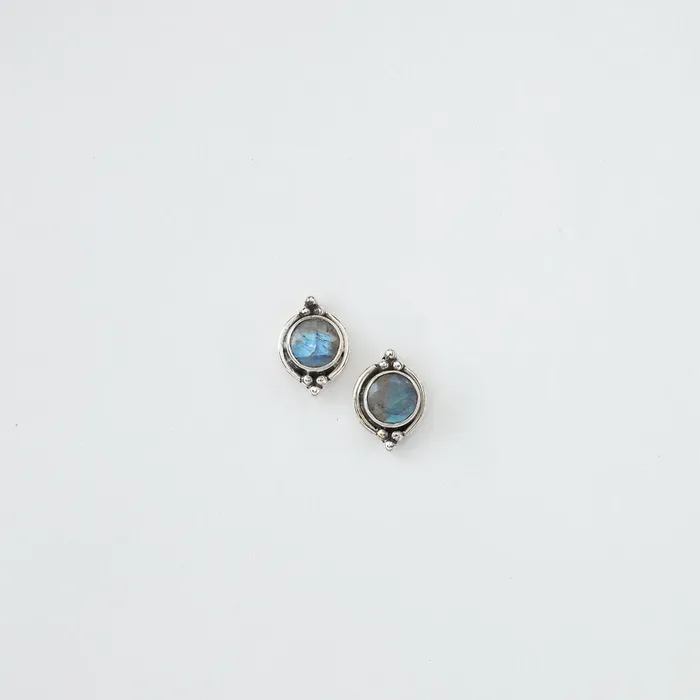 Earrings Tiger Mountain Aurora Iridescent Stud Earrings
