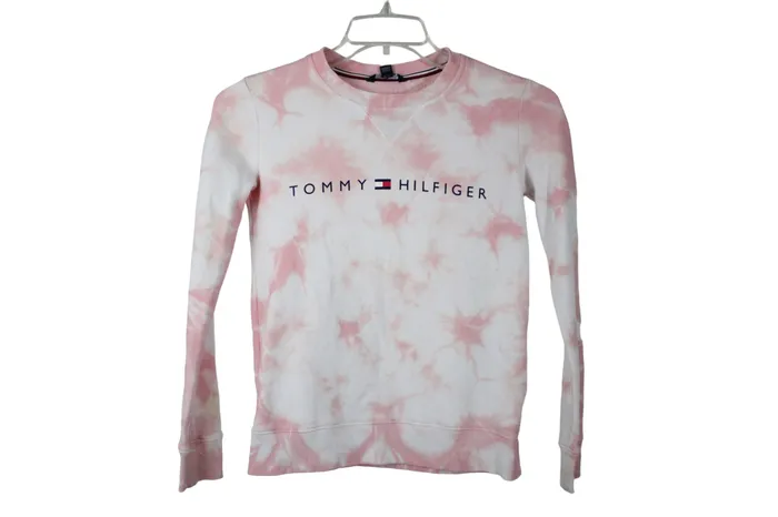 Earrings Tommy Hilfiger Pink Tie Dye Sweatshirt XXS Tommy Hilfiger