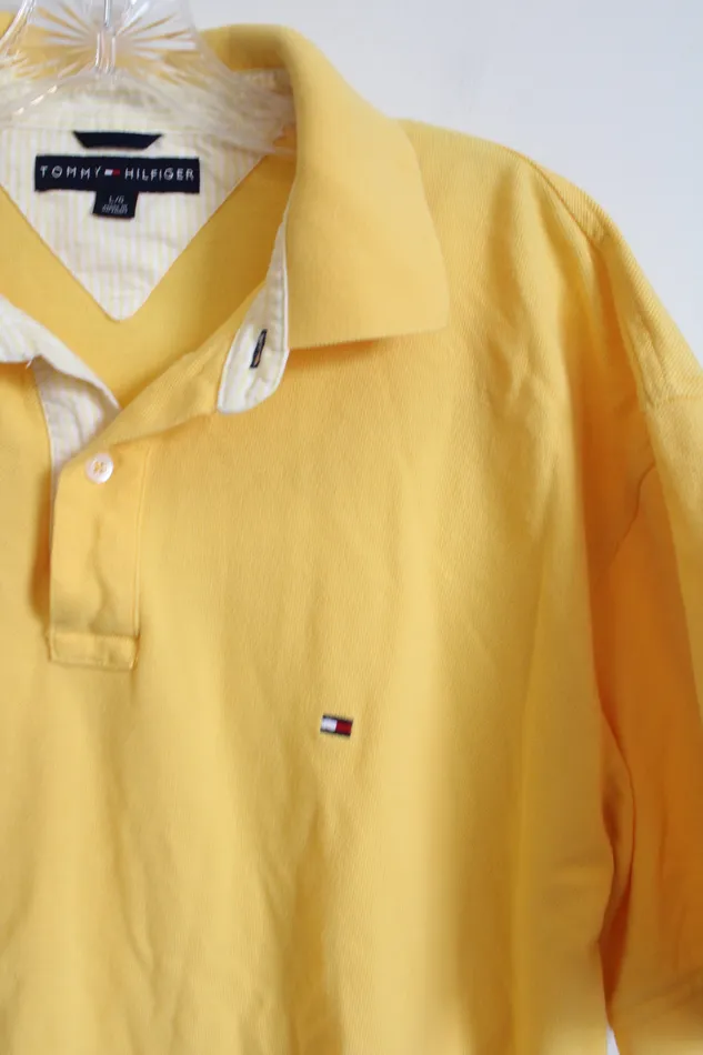 Earrings Tommy Hilfiger Tommy Hilfiger Yellow Polo Shirt L