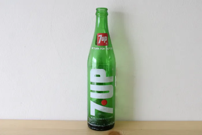 Earrings Vintage 7 Up Soda Bottle 16oz Jubilee Thrift