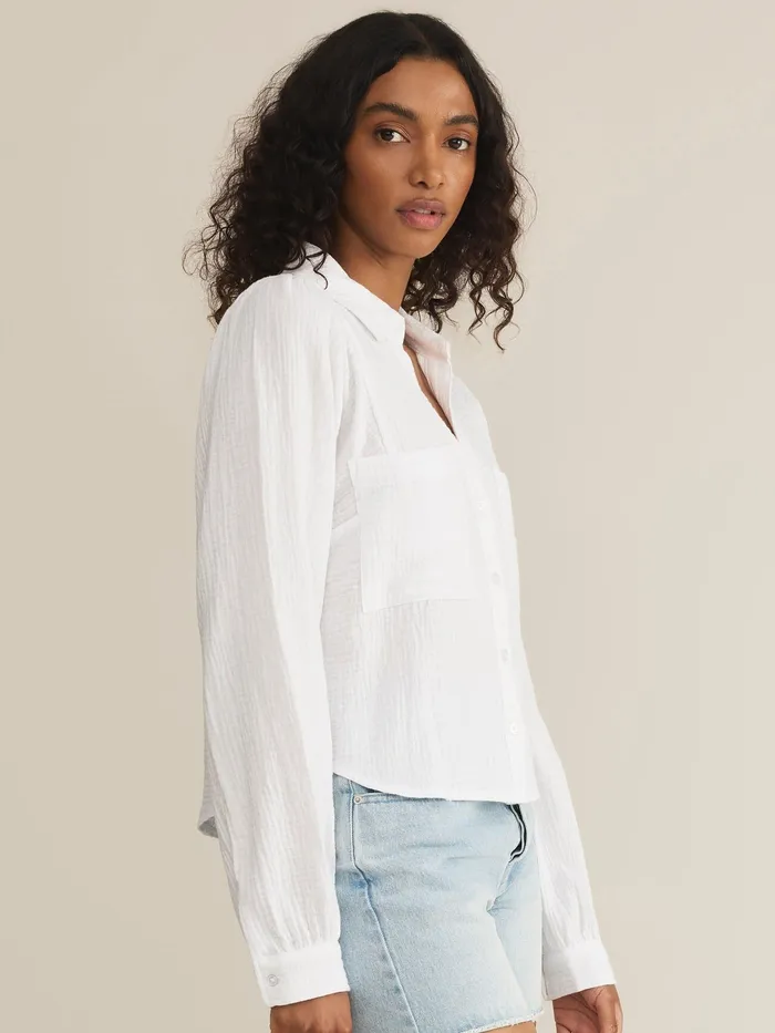 Earrings Z Supply Campo Button Up Gauze Top Z Supply