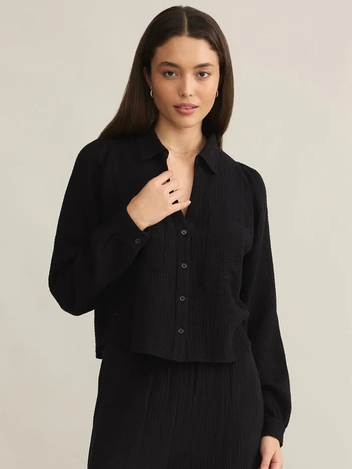 Earrings Z Supply Campo Button Up Gauze Top Z Supply